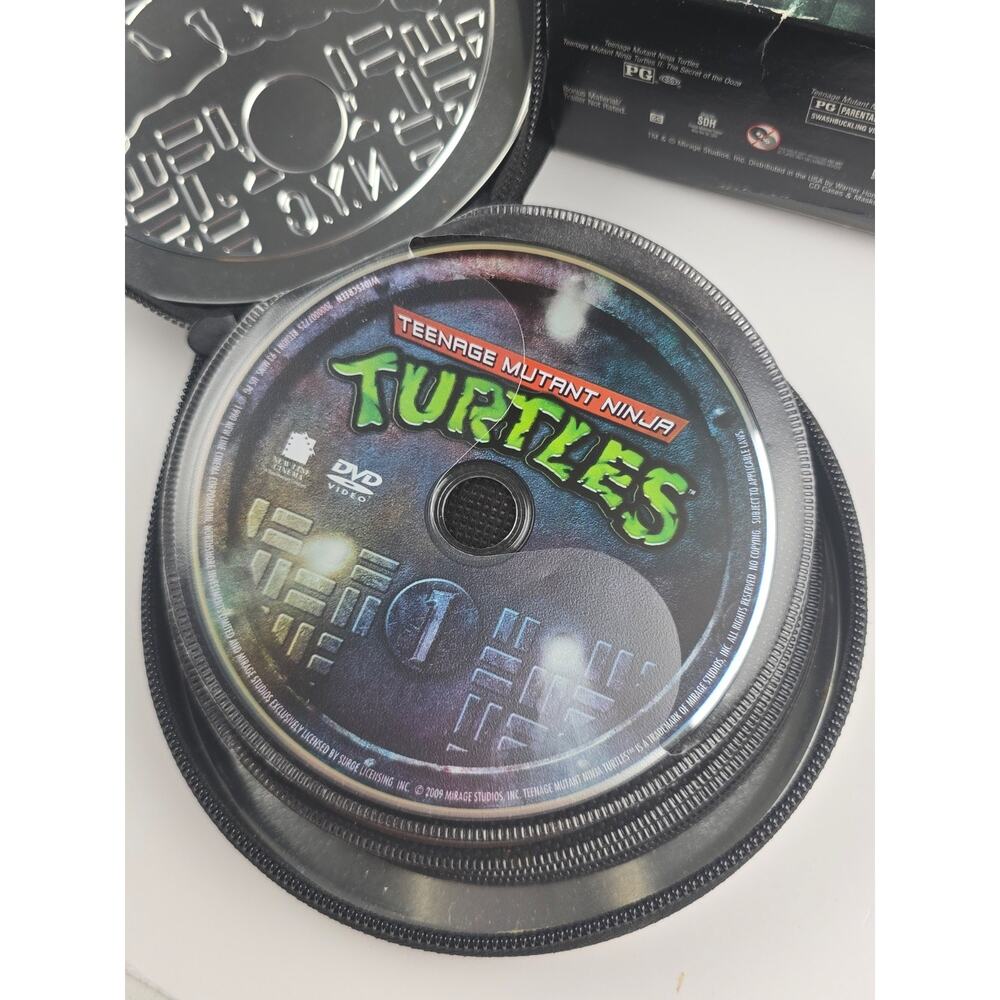 Teenage Mutant Ninja Turtles 25th DVD Collectors Edition 4 DVD & Masks Tattoos - Picture 4 of 12